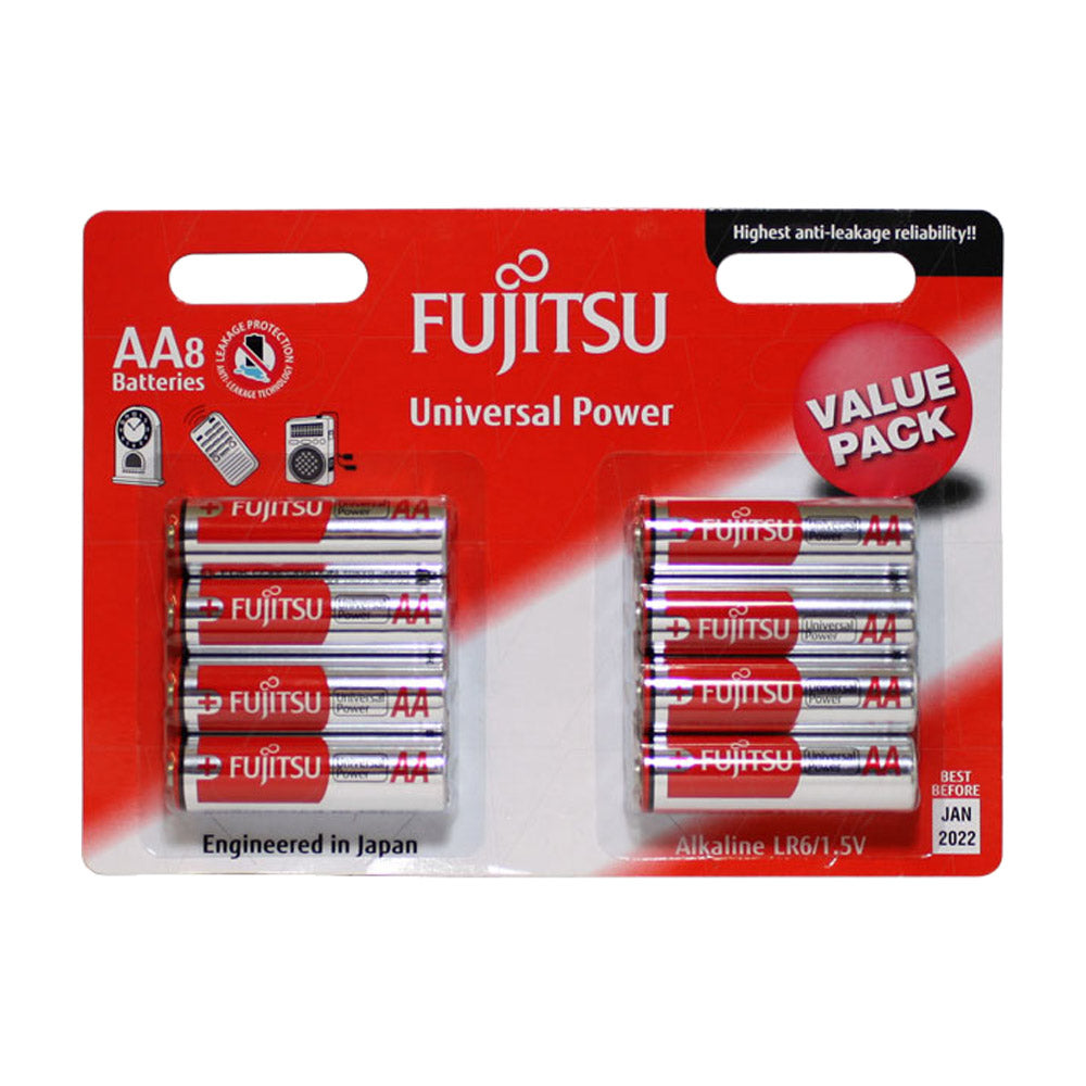 Fujitsu Universal Power LR6 AA size alkaline battery