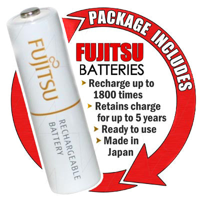 Enecharger NC8700 1-8 Cell Automatic Charger with 4 AA & AAA