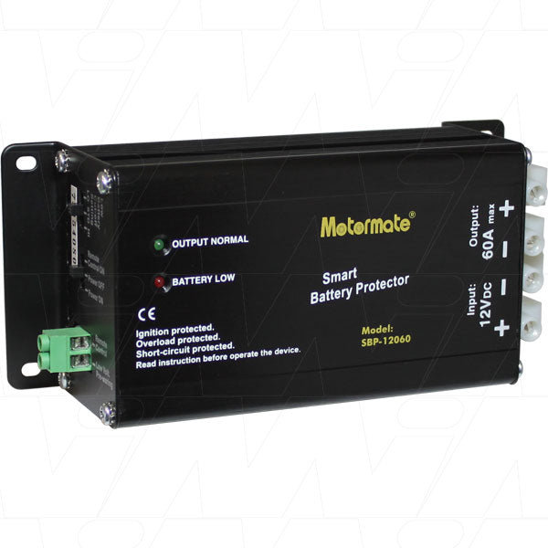 Motormate Smart Battery Protector 12V Batt 12-16V 60A Max.