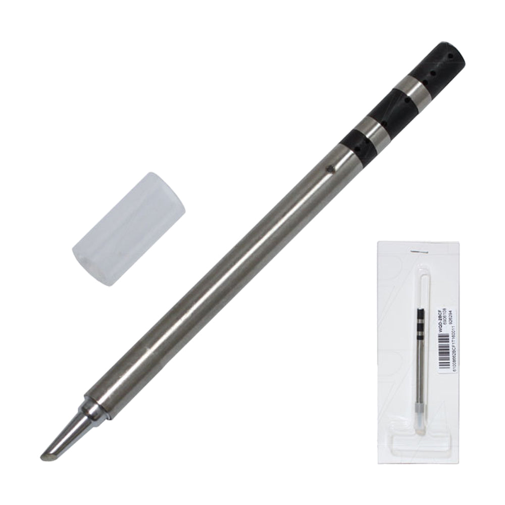 2BCF 2mm x 11.5mm Chisel Type Soldering Tip with Heating Cartridge