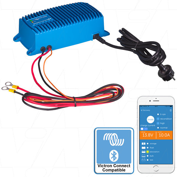 Blue Smart IP67 SLA-LiFePO4 Charger 24V 12A