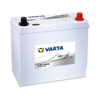 VARTA Silver Dynamic EFB Battery 55D23L (Q85/115D23L) - Start-Stop Vehicle Power, 42-Month Warranty  