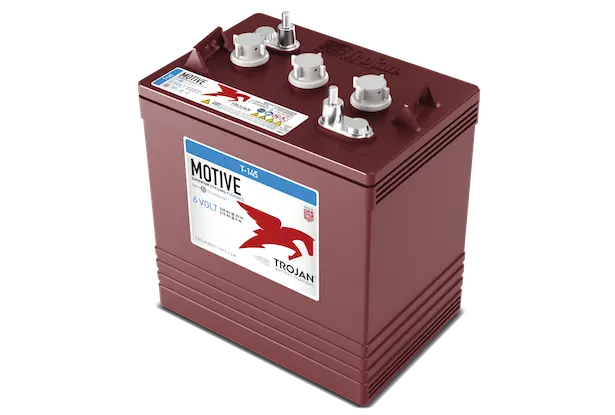 Trojan T-145 6V 260AH Deep Cycle Battery: Ultimate Power for EVs, Renewable Energy & Marine | 287Ah@100hr | ELPT Terminals
