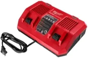 Milwaukee M18 Dual Port Battery Charger 18V Li-ion 24.6W 2.2kg