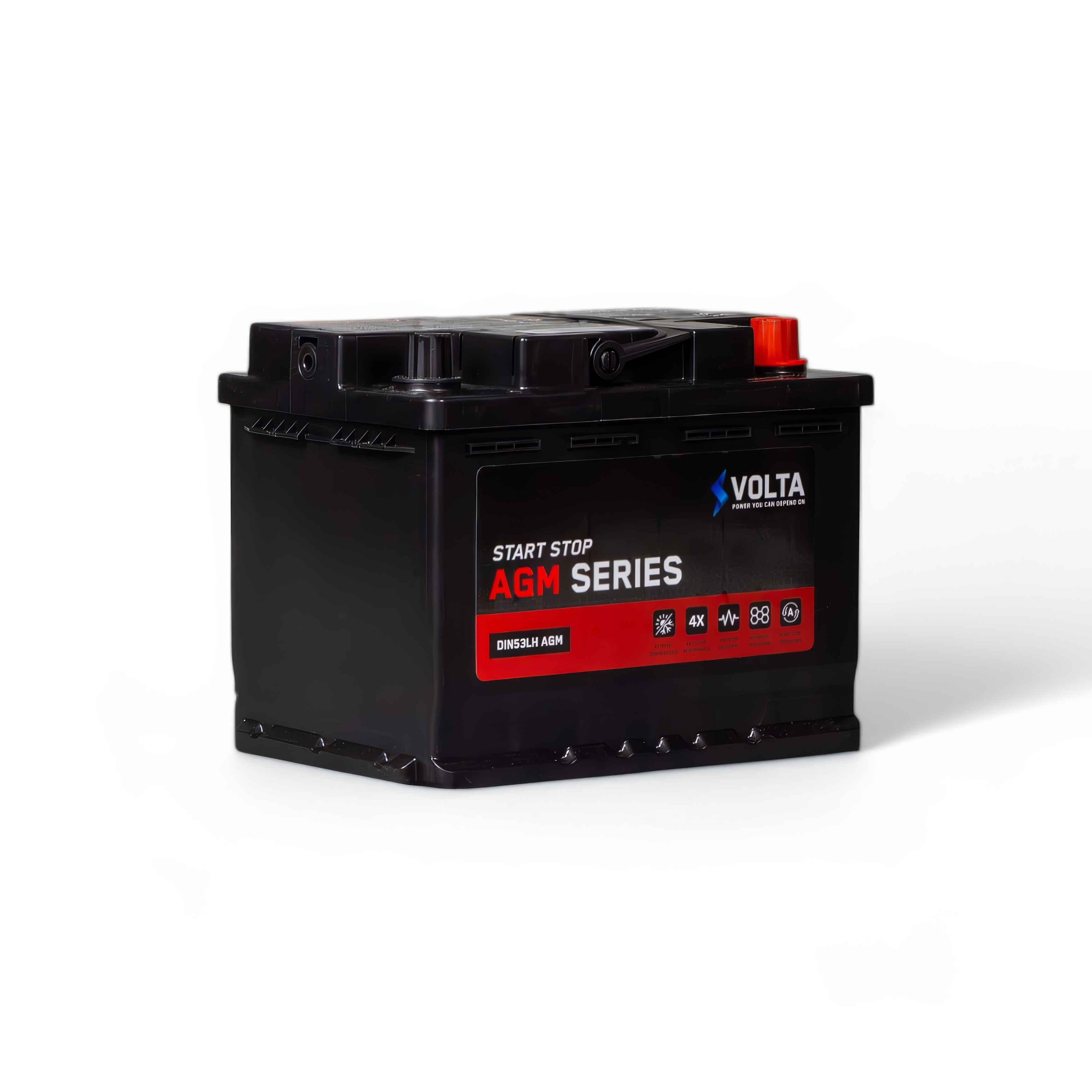 VOLTA DIN53LH AGM 650CCA 36 MONTH WARRANTY