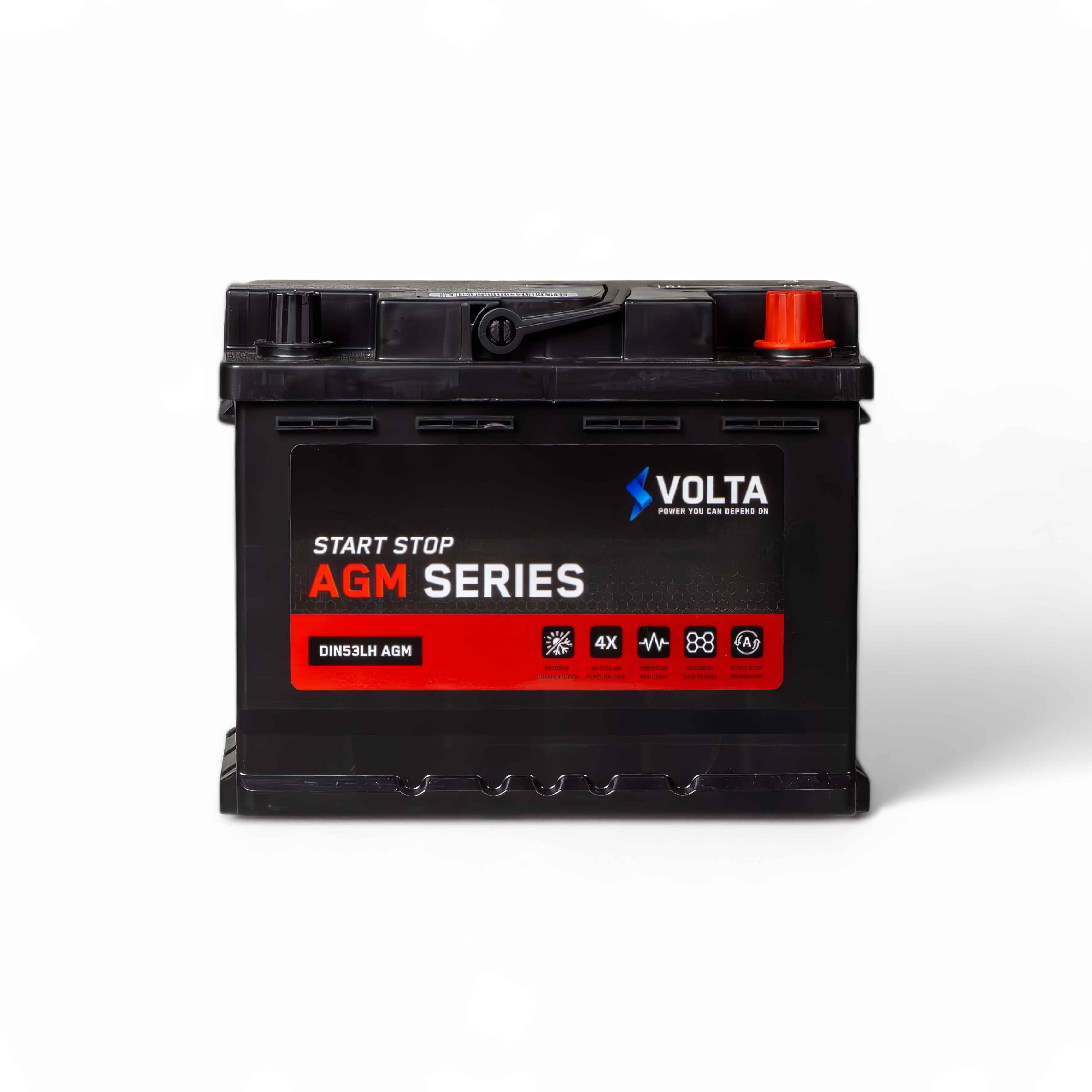 VOLTA DIN53LH AGM 650CCA 36 MONTH WARRANTY