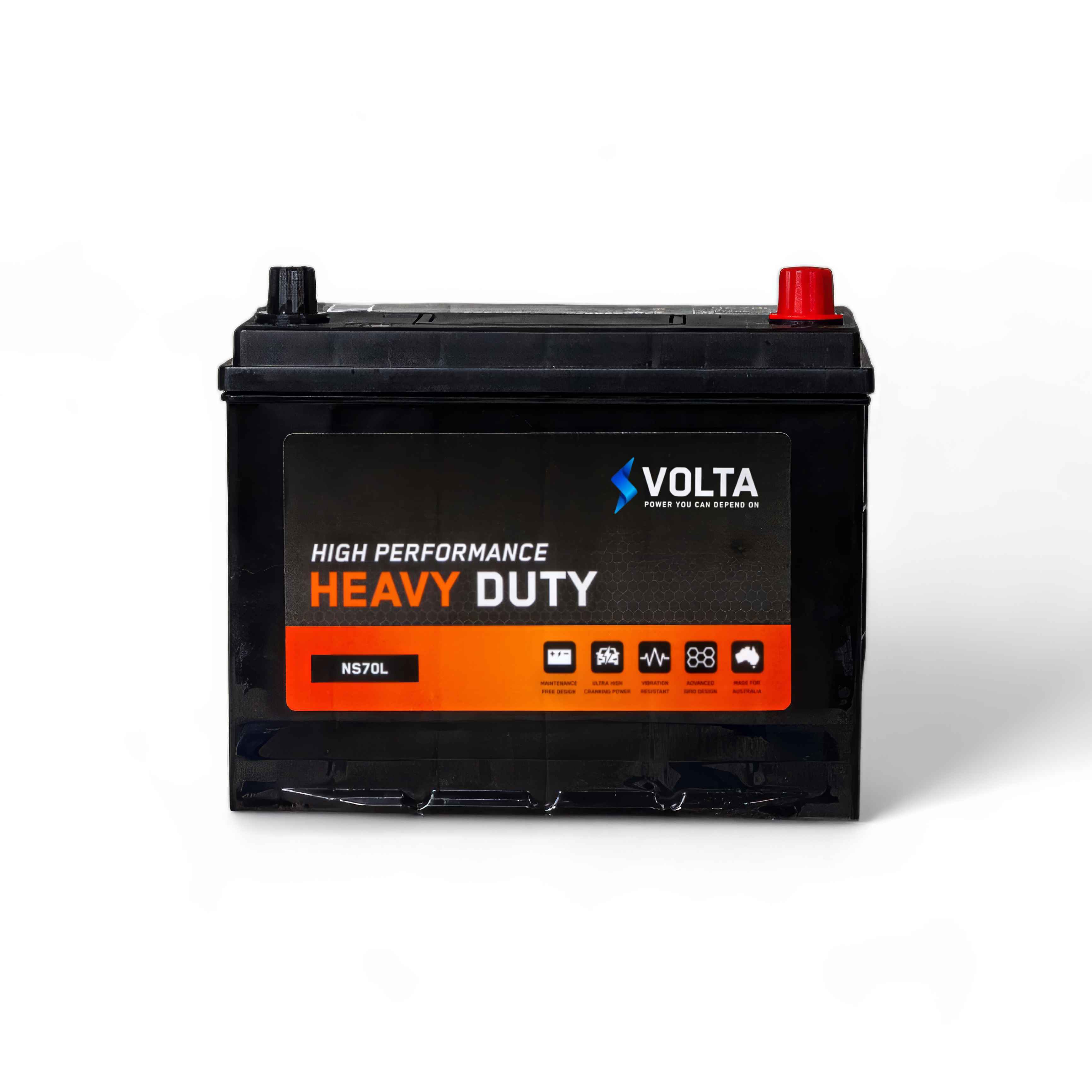 VOLTA NS70L MF 630CCA 36 MONTH WARRANTY