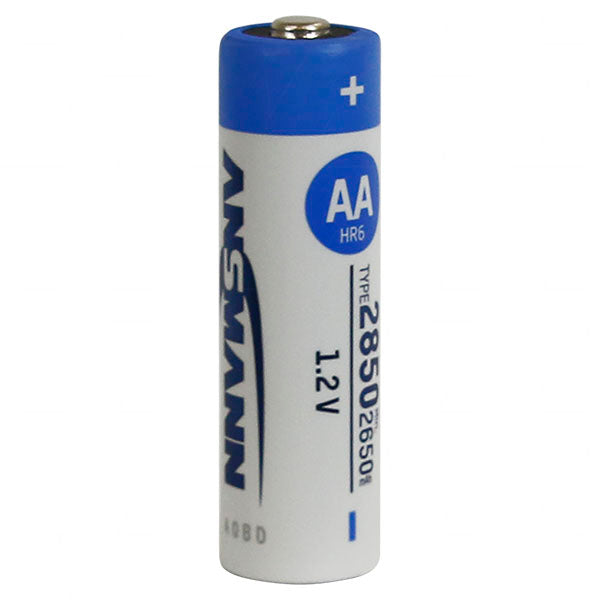 ANSMANN 5035021 BULK AA NiMH 2850mAh Rechargeable Battery - Professional-Grade, Long-Lasting Power for High-Drain Devices