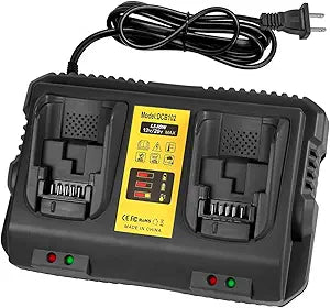 DeWalt DCB102 Dual Port Battery Charger 12-20V Li-ion 1.6kg