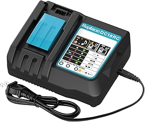 Makita DC18RC Battery Charger 14.4-18V Li-ion 3A Fast Charging