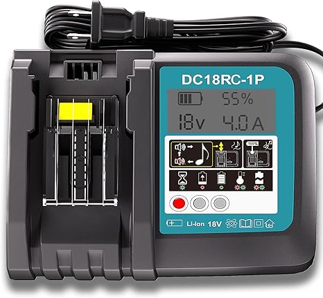 Makita DC18RCT Rapid Battery Charger 14.4-18V Li-ion 7A Fast Charging