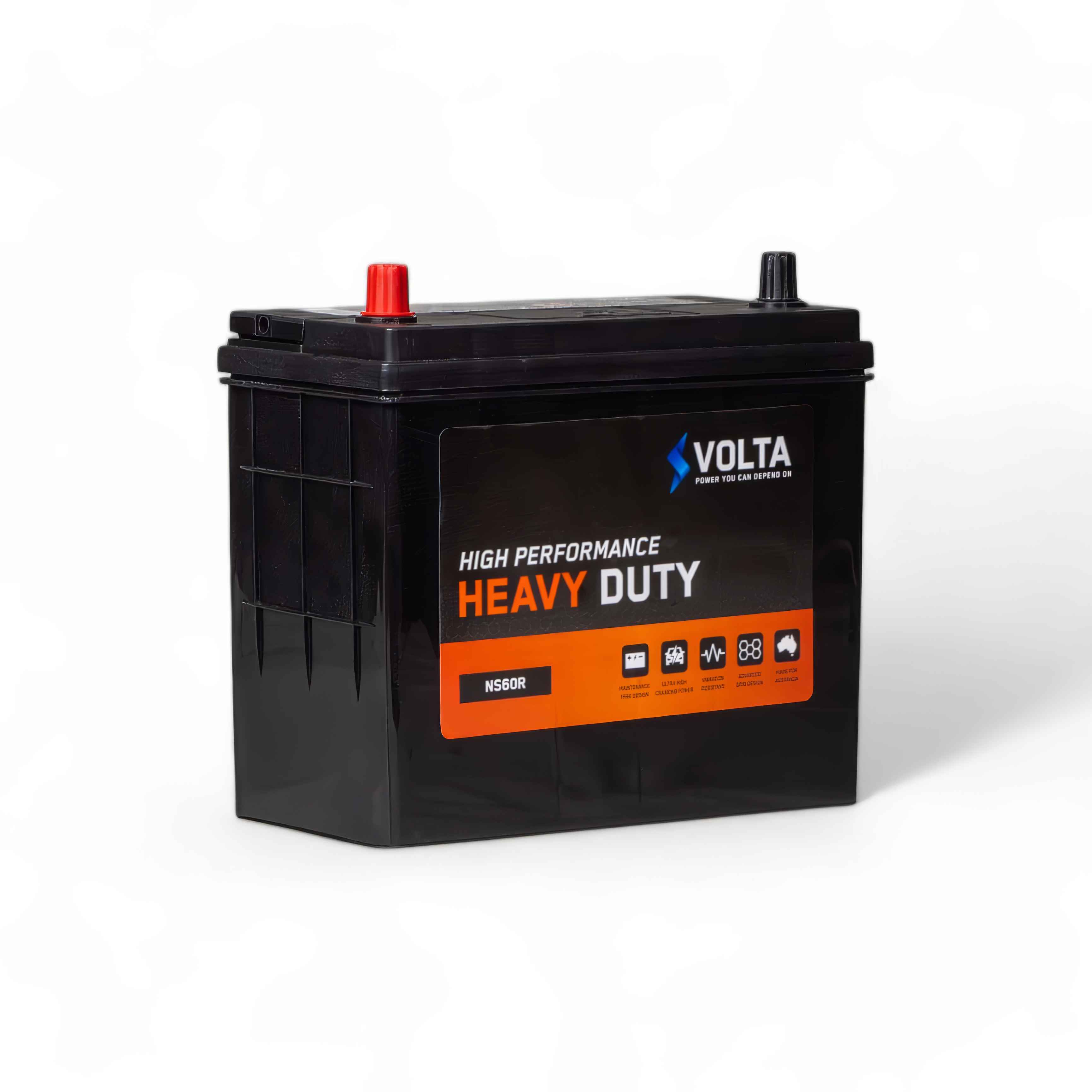 VOLTA NS60R MF 430CCA 36 MONTH WARRANTY