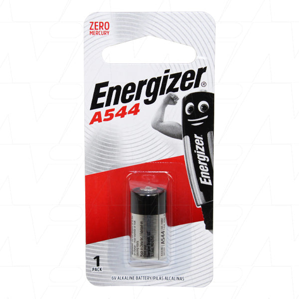 Energizer A544-BP1 6V Alkaline Battery 140mAh Power for Precision Electronics, Cameras & Medical Devices
