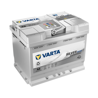 VARTA DIN55H AGM Start-Stop Battery - 55Ah 680CCA - High Performance for Start-Stop Vehicles & xEV - 42 Month Warranty 