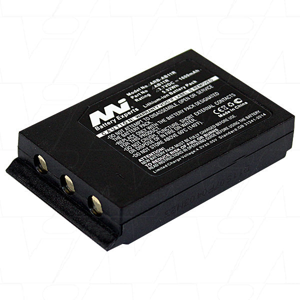 MI Battery Experts ARB-AB11R 3.7V 1.6Ah Lithium-Ion Battery for Crane Remote Controllers - Professional-Grade Power