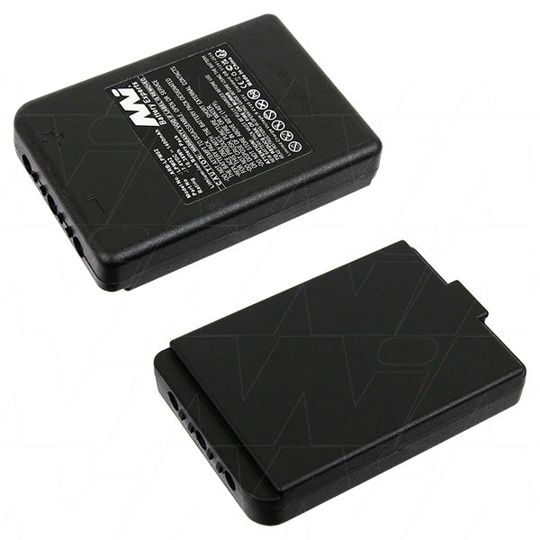 MI Battery Experts ARB-LPM02 Lithium-Ion Battery Pack for Industrial Crane Remote Controls - 7.4V, 1.4Ah, 65.6g