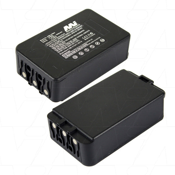 MI Battery Experts ARB-LPM04 7.4V 5Ah Lithium Polymer Battery - Compact 37Wh Power for Professional Equipment & Imaging Devices