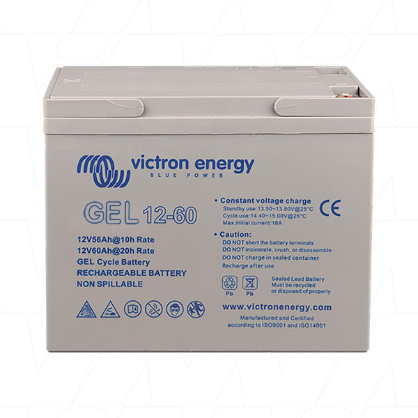 Victron Energy BAT412550104 12V/60Ah Deep Cycle Sealed Lead Battery for Mobility Scooters & Golf Carts