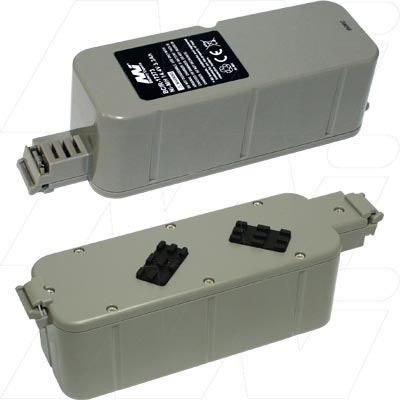 MI Battery Experts BCIR-17373 Hospital-Grade NiMH Battery Pack 14.4V, 3.3Ah, Medical Equipment Certified, Extended Runtime for Critical Care Devices