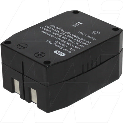 MI Battery Experts BCVA-VR360 Professional NiCd 12V 2.1Ah Battery Pack for Broadcast & Industrial Use - Durable, Quick-Charging, 1000+ Cycles