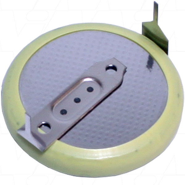 Panasonic BR2032/HFN 3V Lithium Coin Cell Battery - 190mAh Capacity for Critical Memory Backup in Industrial & Medical Devices