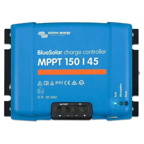 Victron Energy BlueSolar MPPT150/45 45A Solar Charge Controller for 12-48V Systems, Marine & Off-Grid Ready