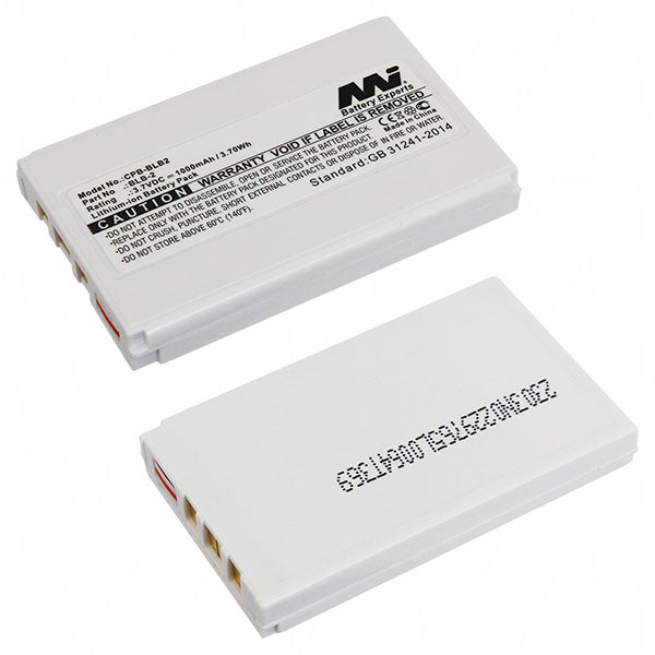 MI Battery Experts CPB-BLB2-BP1 High-Capacity 1.05Ah Lithium-Ion Battery for Mobile Devices - 3.7V, 3.9Wh, Ultralight 25g