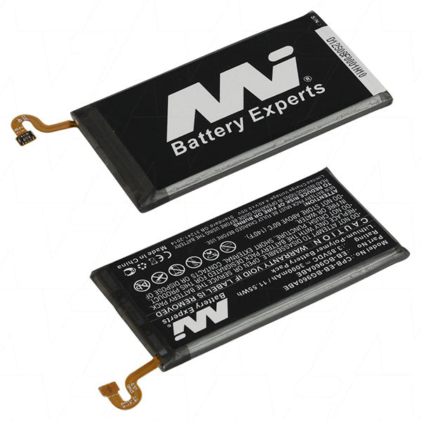 MI Battery Experts CPB-EB-BG960ABE-BP1 Premium 3Ah LiPo Smartphone Battery - 3.85V, 43g, Professional-Grade Power Solution