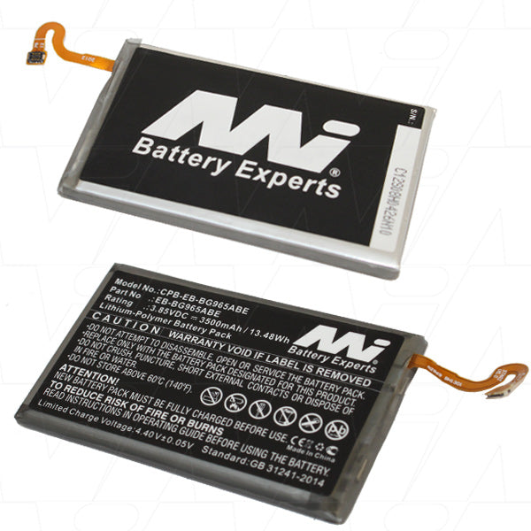 Galaxy S9+ 3.5Ah High-Capacity Replacement Battery - Professional-Grade LiPo Power for Extended Mobile Performance