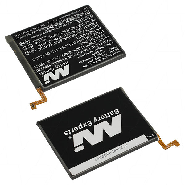 MI Battery Experts Premium 4.3Ah LiPo Smartphone Battery - 16.6Wh, 3.85V, Ultra-Slim 5.30mm for All-Day Power