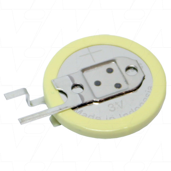 Panasonic CR1220/FCN 3V Lithium Coin Cell Battery - 35mAh Capacity for Memory Backup in Industrial & Medical Devices