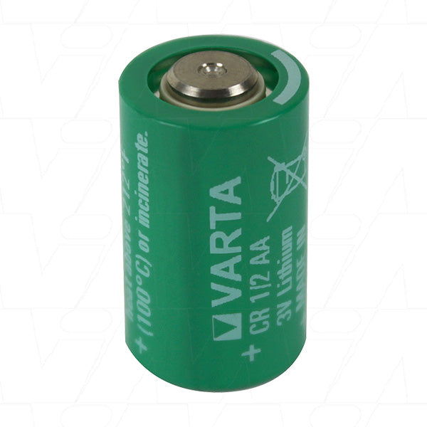 VARTA CR1/2AA 3V 950mAh Lithium Battery - Professional Memory Backup Power for Industrial & Medical Devices