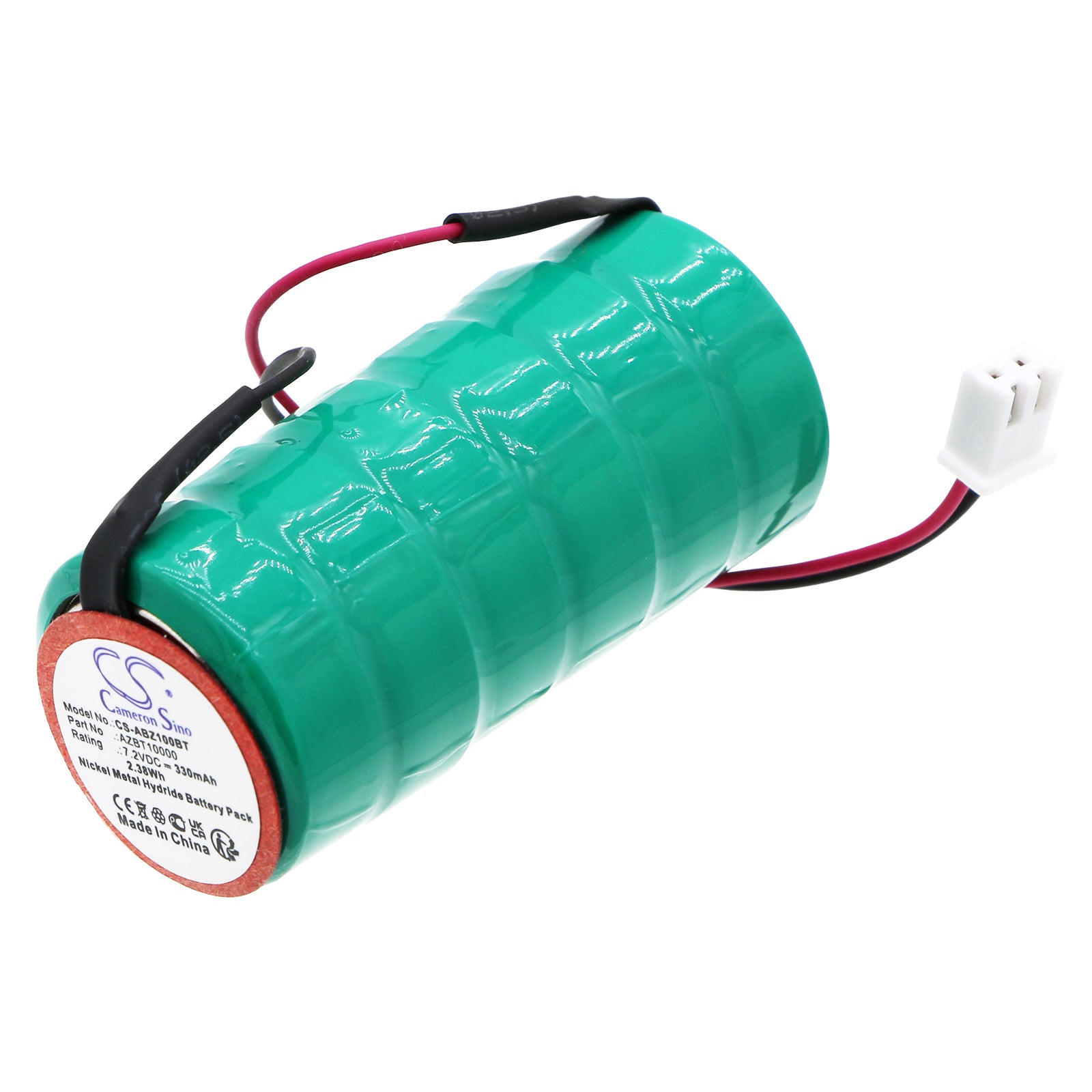 7.2V 330mAh Ni-MH Replacement Battery for Abus AZSG10000 & AZSG10005 Alarm Systems - Emergency Power
