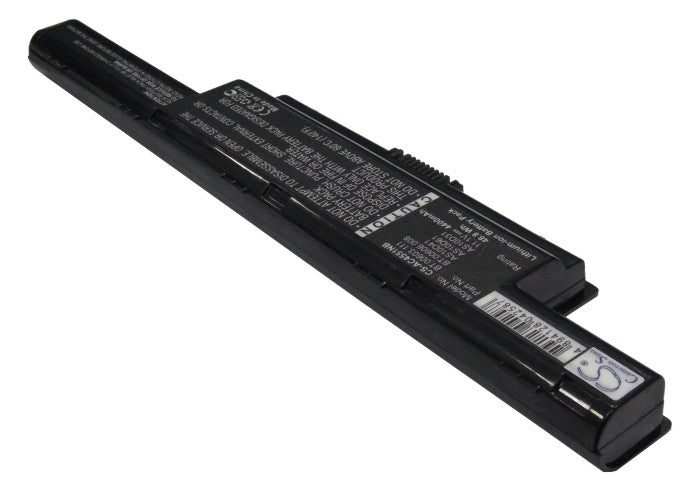 4400mAh Laptop Battery Replacement for Acer Aspire, TravelMate, Gateway, Packard Bell - 11.1V Li-ion

