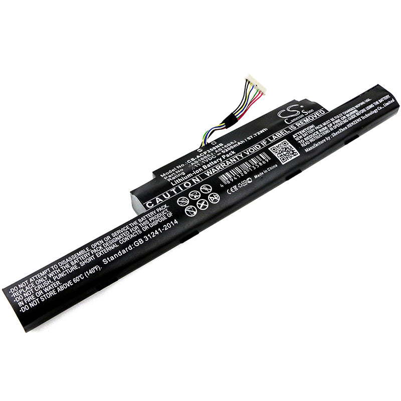 5200mAh Laptop Battery for Acer Aspire & TravelMate - 11.1V Li-ion Replacement (AS16B5J, AS16B8J)
