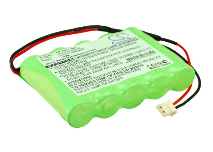 6.0V 2000mAh Ni-MH Replacement Battery for Snap-On/Sun LS2000, UEI ADL7100 - Survey & Test Equipment (72x51x14.5mm)
