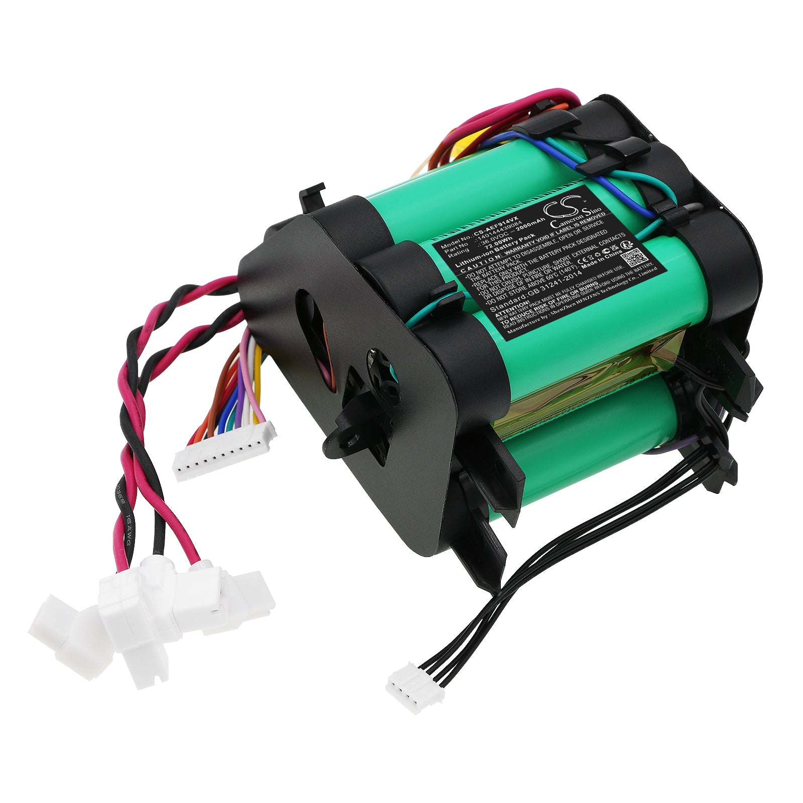 2000mAh 36V Li-ion Replacement Battery for AEG FX9 & Electrolux Pure F9/FlexLift PF9 Vacuum Cleaners
