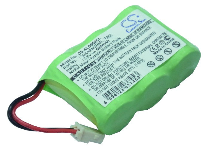 3.6V 600mAh Ni-MH Cordless Phone Battery - Audioline Sanyo Panafone Midland Doro - Replacement Power
