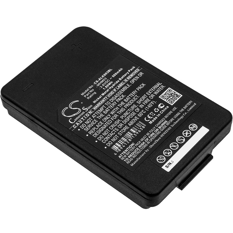 Autec LK NEO Crane Remote Battery - 3.6V 500mAh Ni-MH Replacement, MHM03/R0BATT00E11A0
