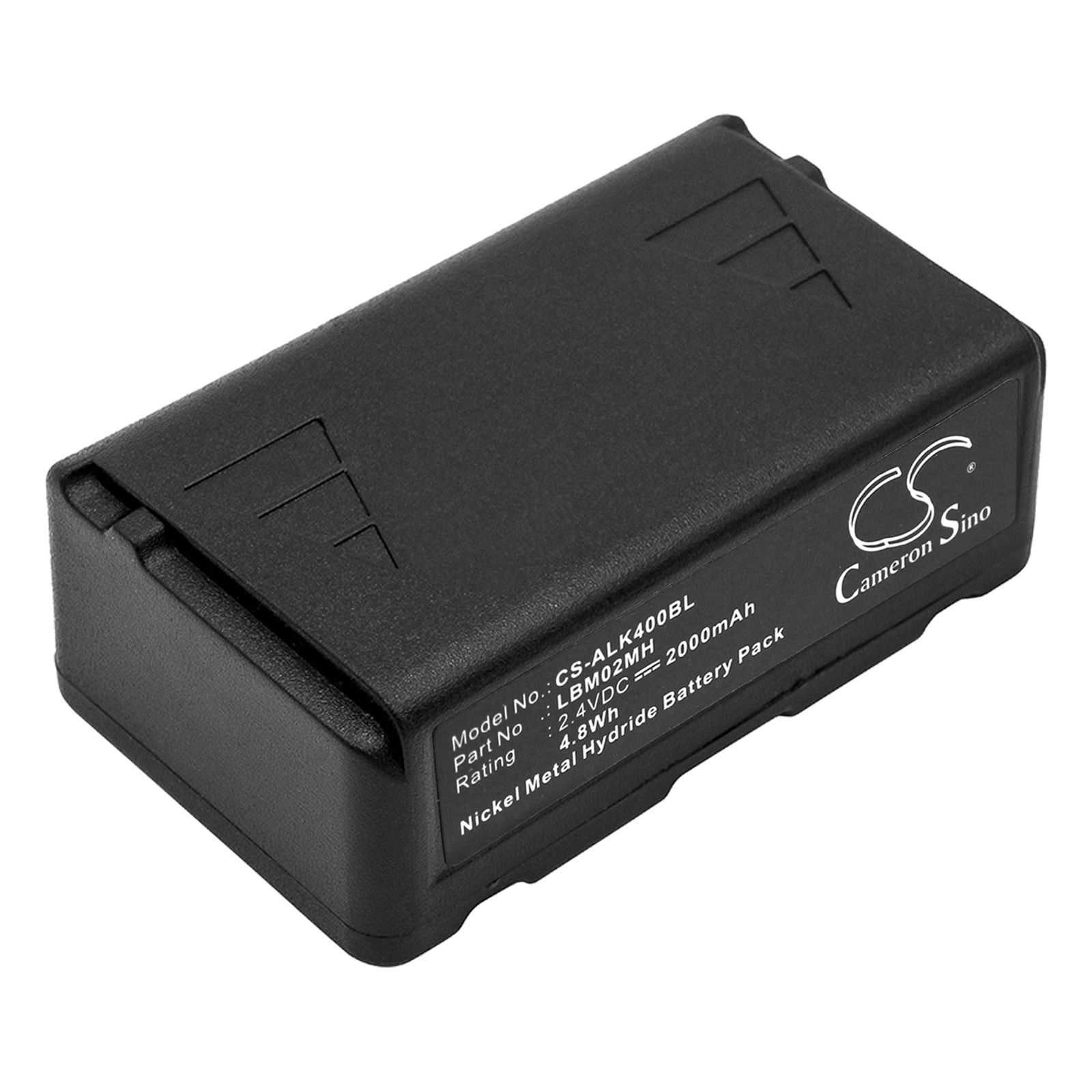 2000mAh Ni-MH Battery for Autec LK4/6/8 Crane Remotes: 2.4V, 4.8Wh, LBM02MH/ARB-LBM02M Replacement

