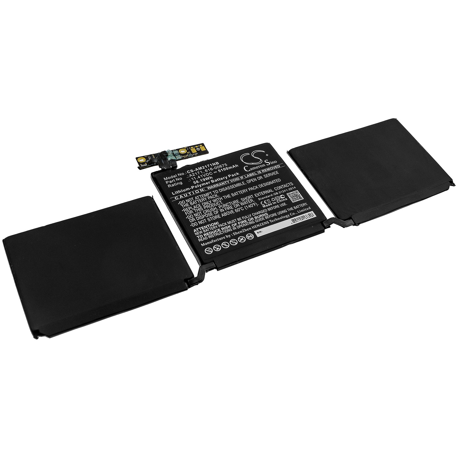 51Wh Replacement Battery for Dell XPS 13 9360, 9350 & Latitude 7280 - M5XT1, 0DRRP, 7.6V
