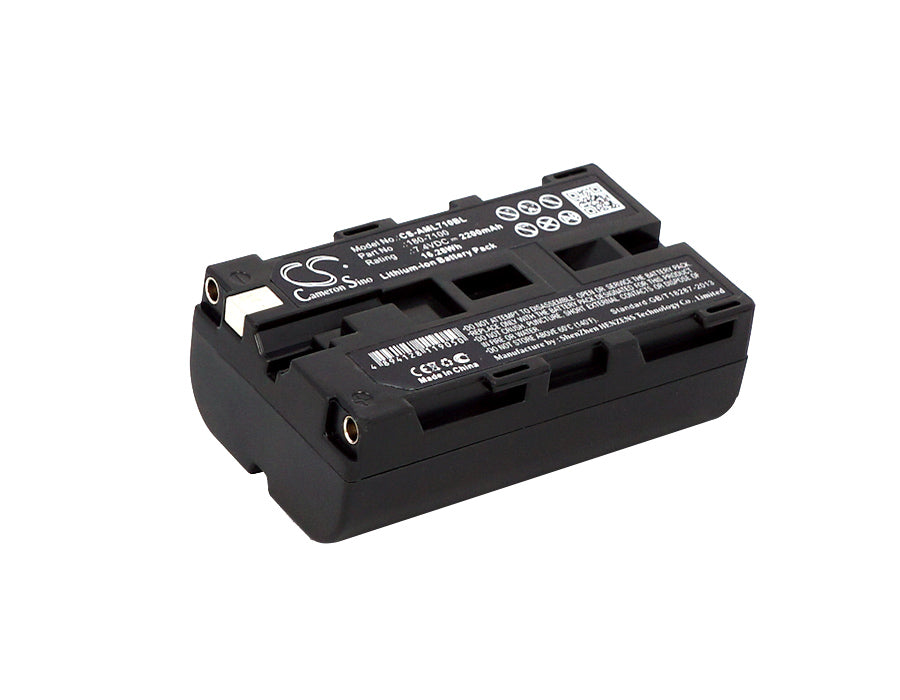 2200mAh 7.4V Li-ion Replacement Battery for AML M7100, M7220 Barcode Scanners - Extended Life Power

