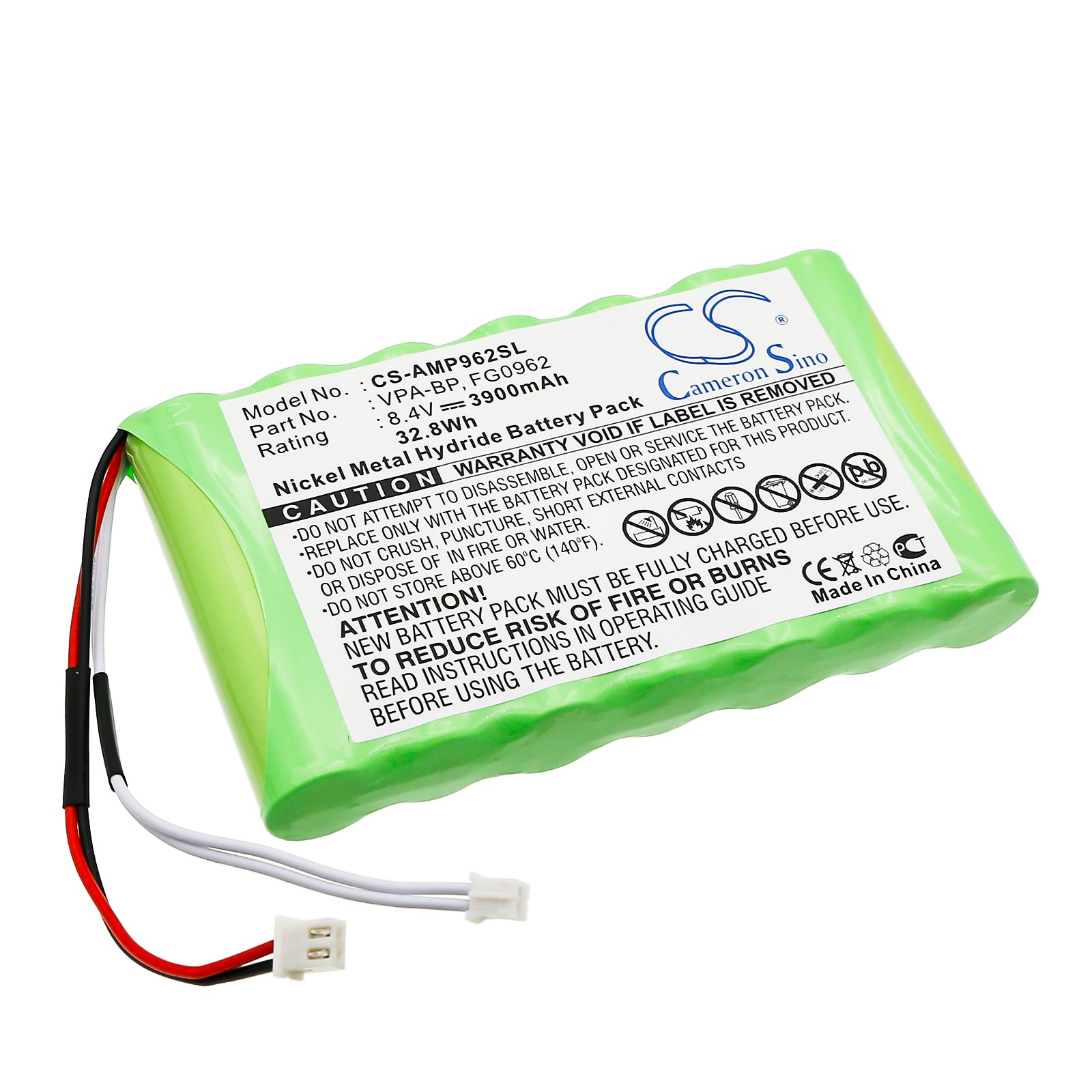 AMX Viewpoint Touchscreen Battery: 3900mAh, 8.4V Ni-MH Replacement for VPW-CP & VPW-GS - Survey/Test Equipment
