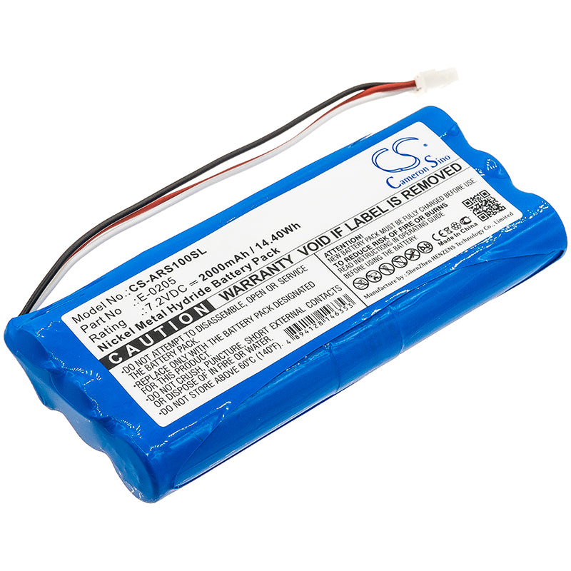 2000mAh 7.2V Ni-MH Replacement Battery for Aaronia Spectran V1, V4, NF Spectrum Analyzers - Equipment, Survey & Test

