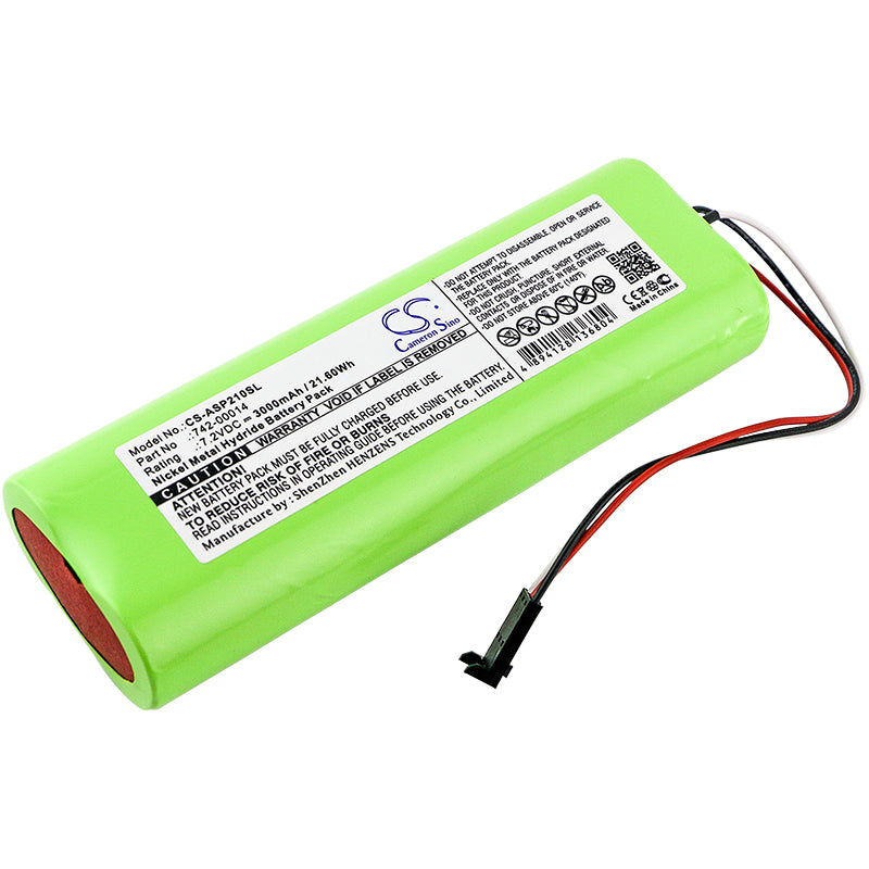 7.2V 3000mAh Ni-MH Replacement Battery Power Pack for Applied Instruments Super Buddy Meters

