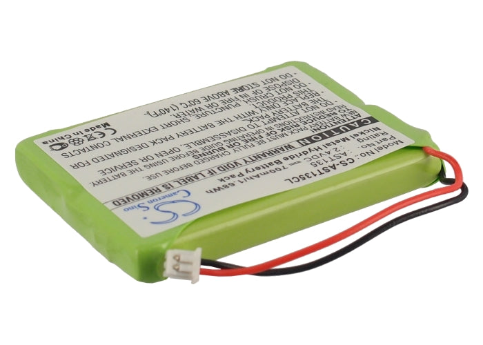 2.4V 700mAh Ni-MH Replacement Battery for Ascom Ascotel Office 135 & 135pro Cordless Phones - Reliable Power Solution
