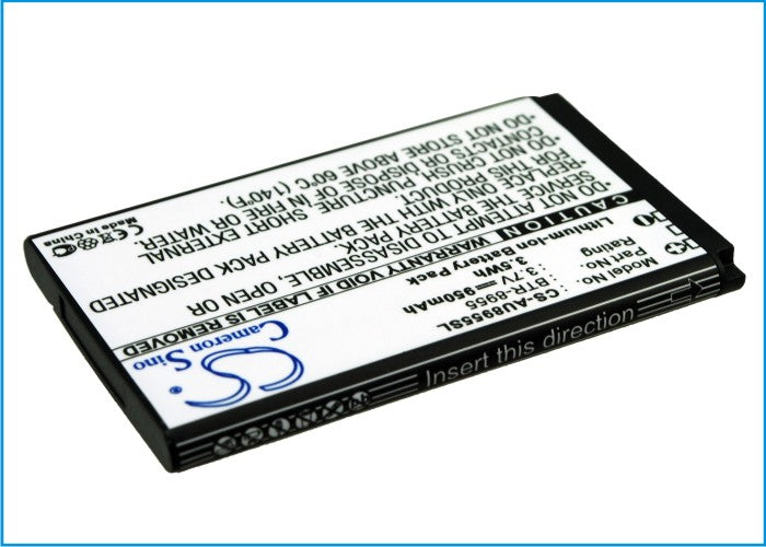 950mAh Replacement Battery for Audiovox CDM-8955 Smartphone - 3.7V Li-ion, BTR-8955

