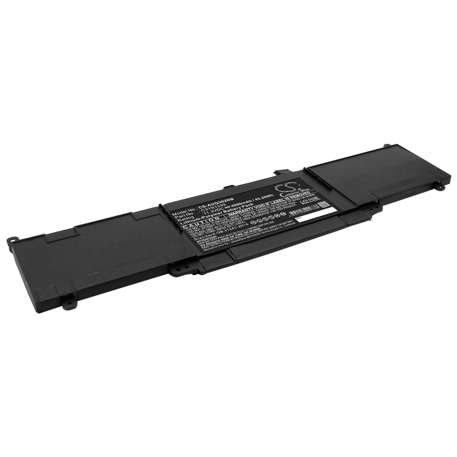Asus Q302L UX303L Series Laptop Battery - 4000mAh 11.3V 45.20Wh Li-Polymer - Replacement Battery

