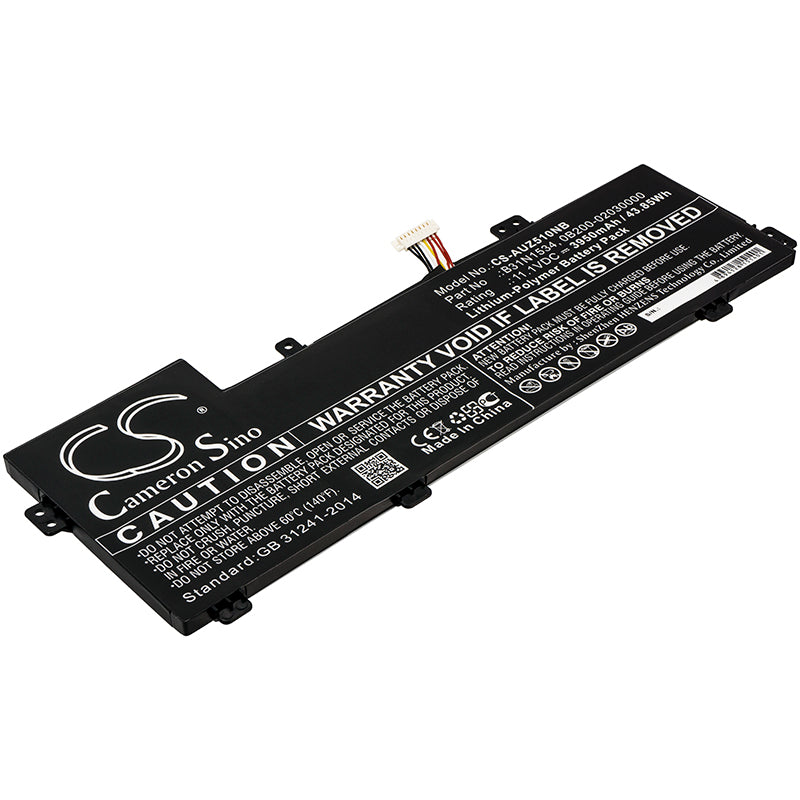 3950mAh Replacement Laptop Battery for Asus Zenbook UX510UW/UX510UX Series - 11.1V 43.85Wh Li-Polymer - B31N1534
