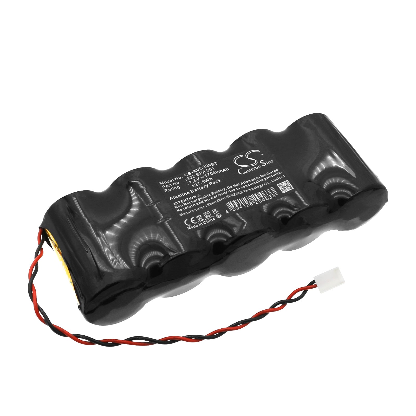 7.5V 127.5Wh Replacement Battery for Adetec CW32, 922BPA001 Alarm System - Vocalys 700SRE801/803
